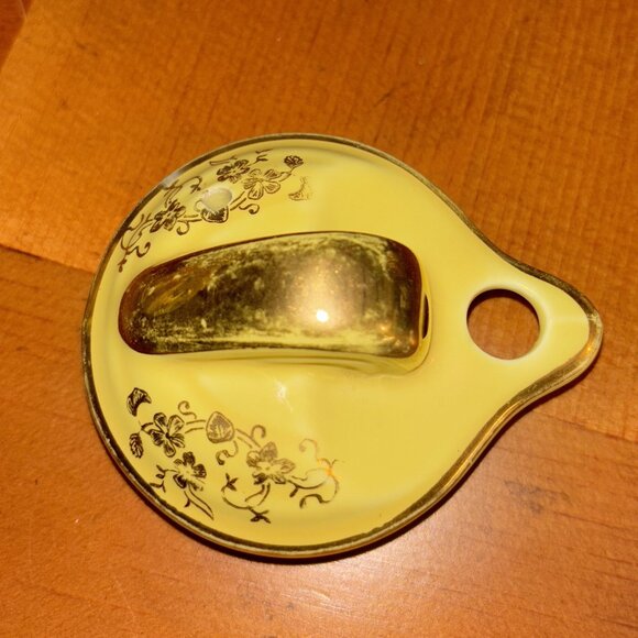 HALL PARADE TEAPOT YELLOW AND GOLD - Picture 8 of 8